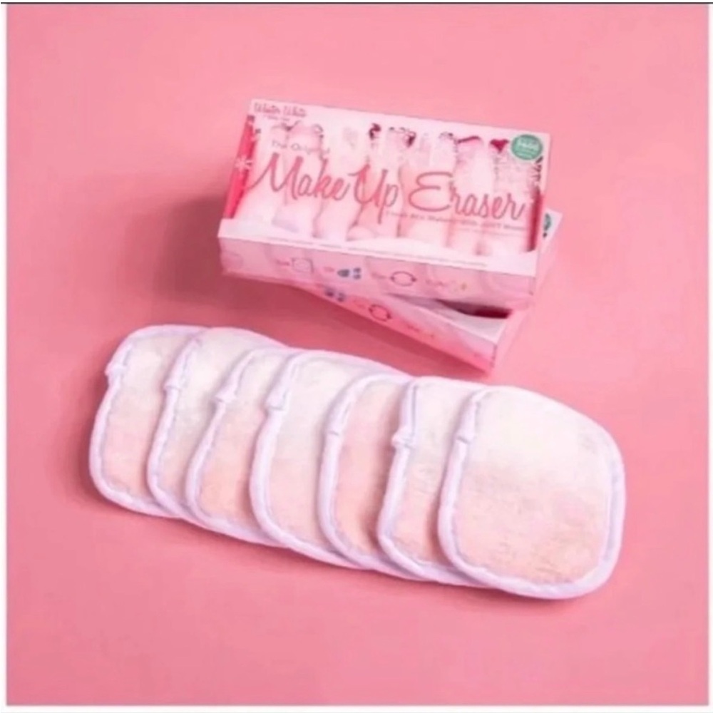 MakeUp Eraser Pink and White Set